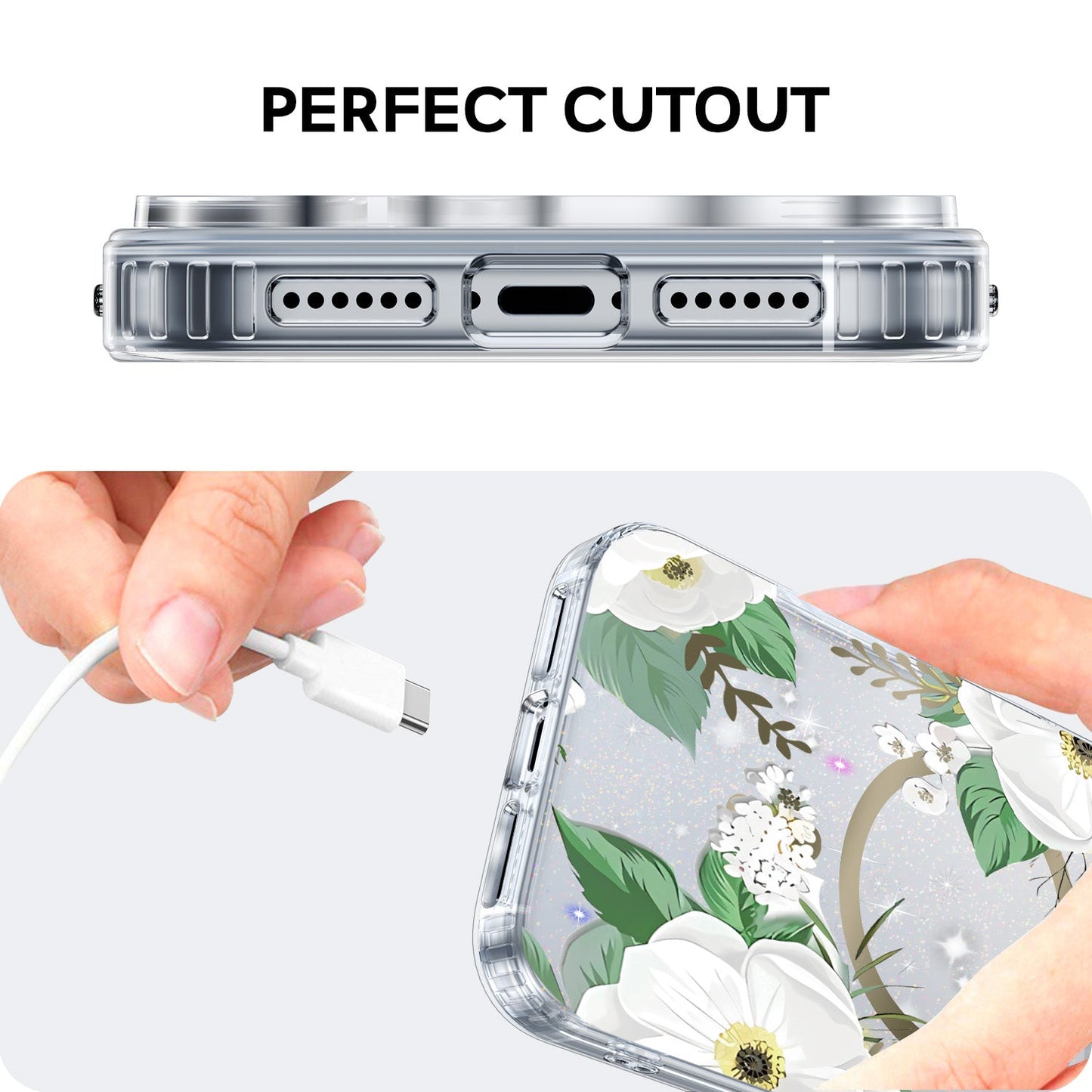 Tough On IMD Pattern Case With MagSafe for iPhone 17 Series