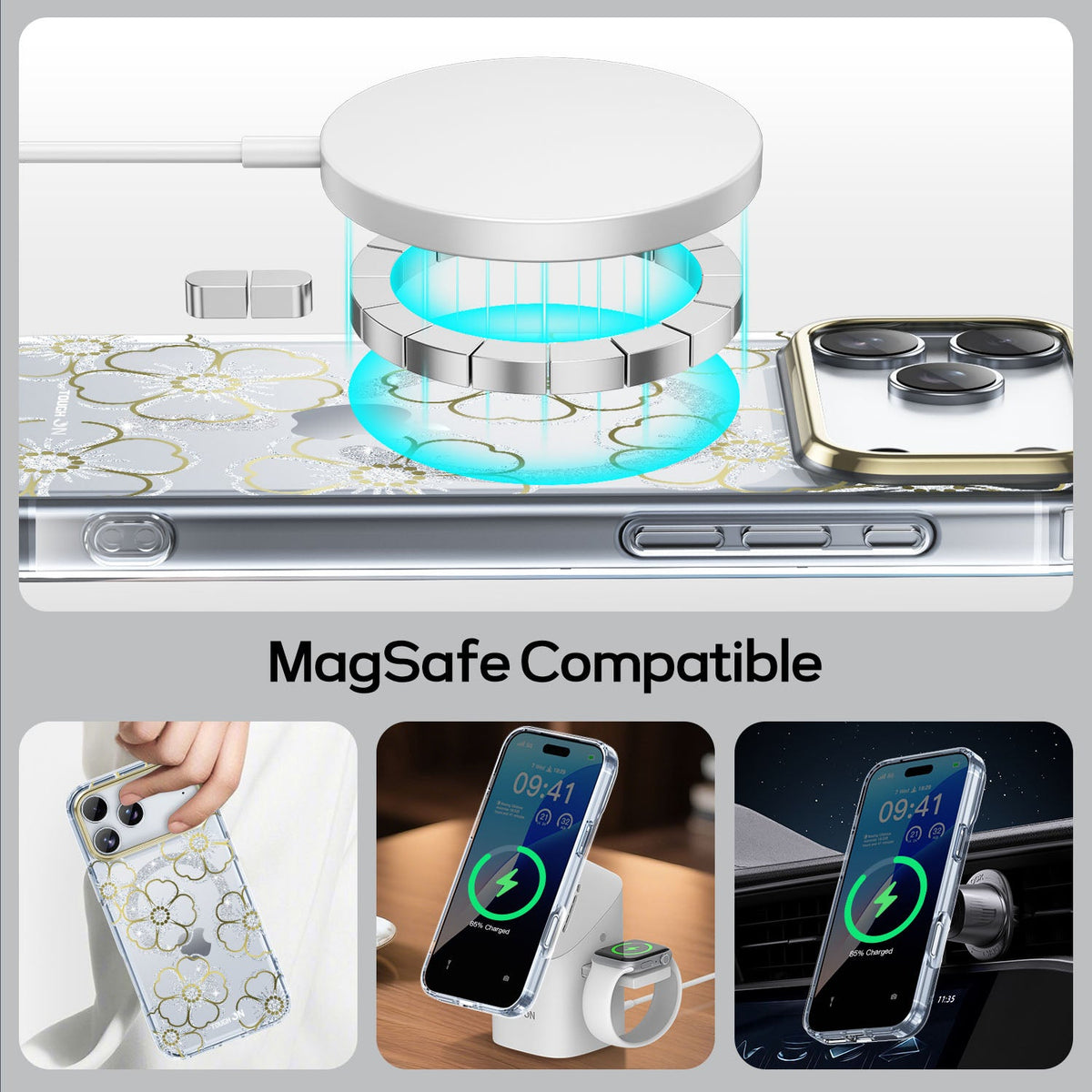 Tough On IMD Pattern Case With MagSafe for iPhone