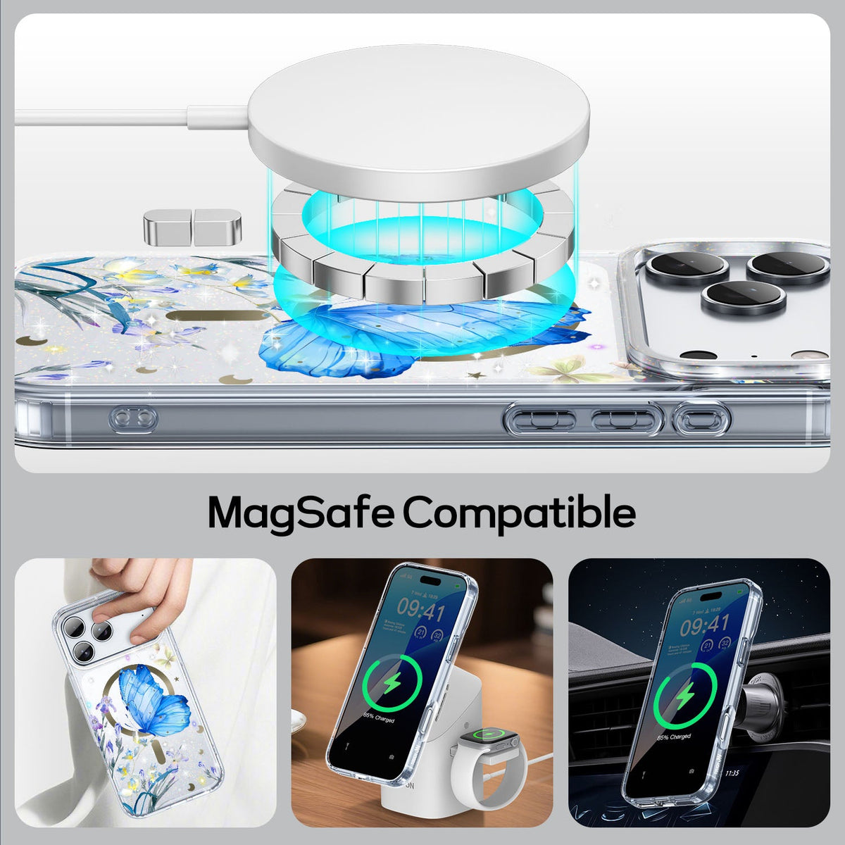 Tough On IMD Pattern Case With MagSafe for iPhone