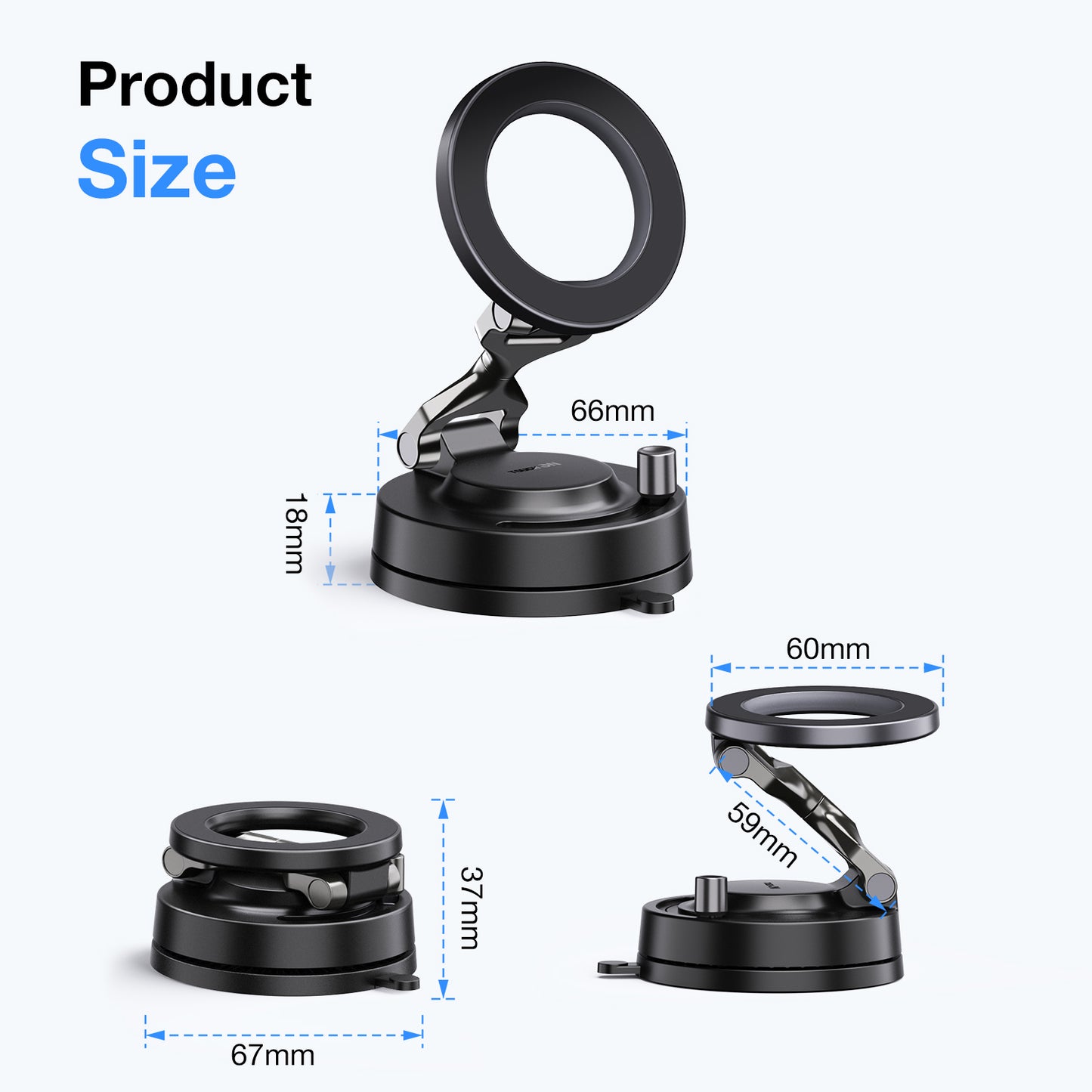 Tough On MagFlex Car Mount