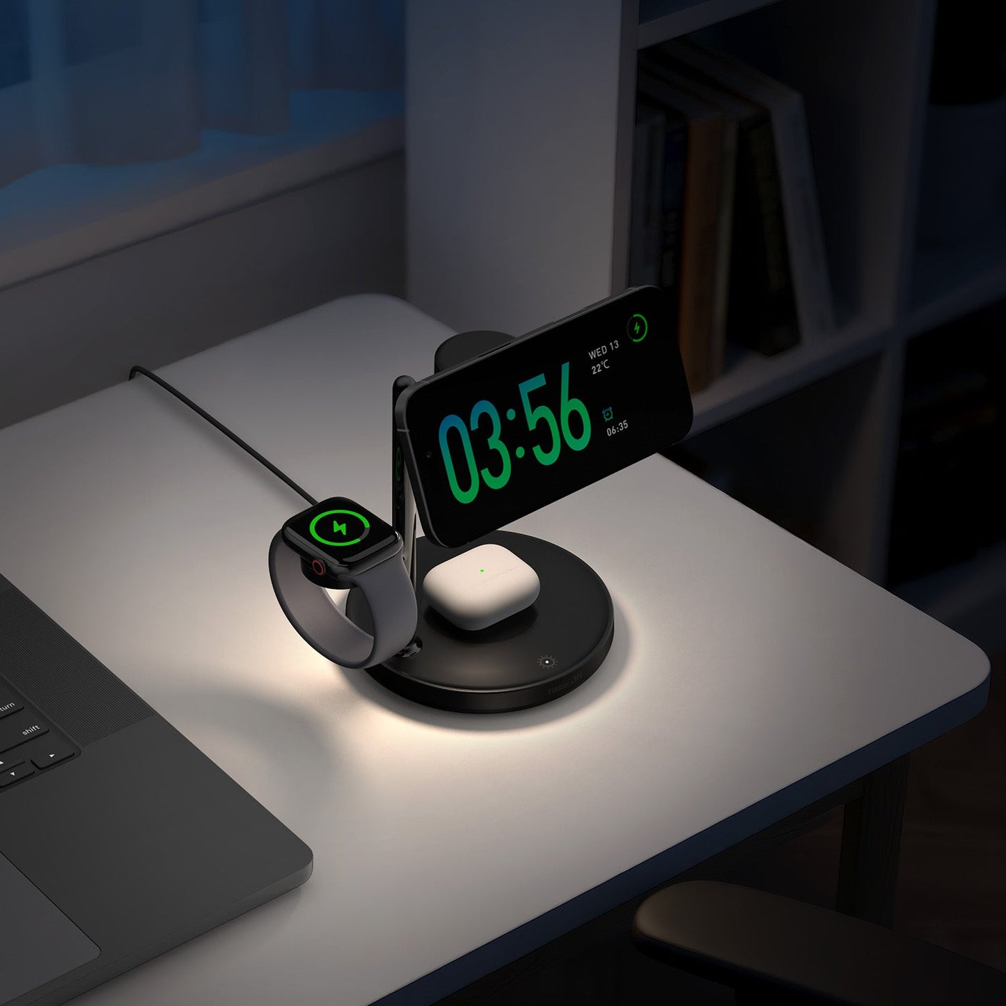 Tough On MagMore QI2 4-in-1 Wireless Charger