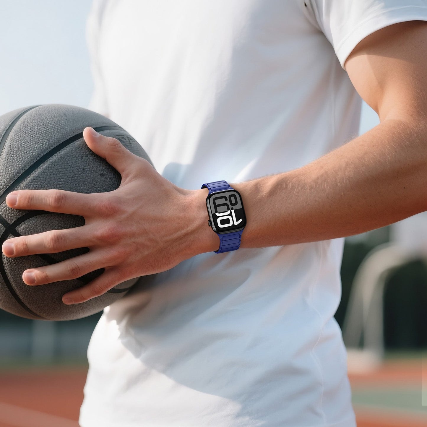 Tough On Magnetic Silicone Band for Apple Watch