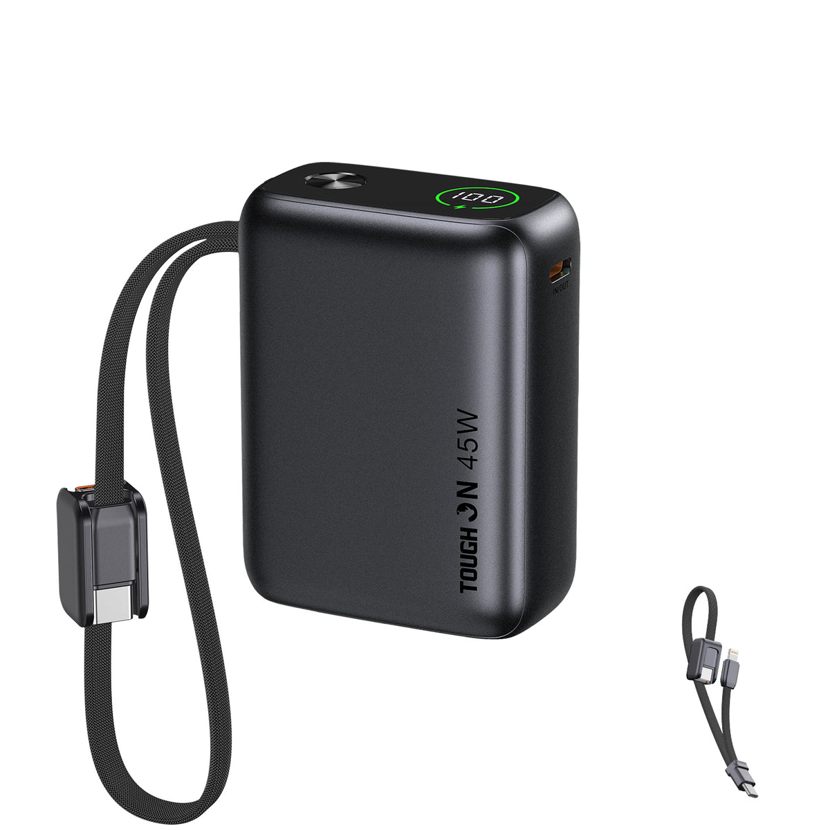 Tough On NanoGo 10,000mAh 45W CCC-Certified Power Bank
