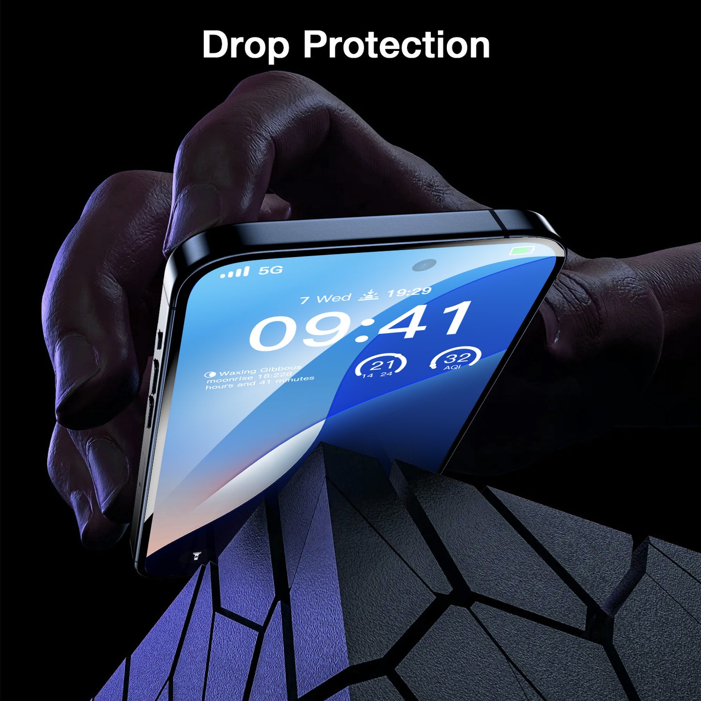 Tough On Privacy Nano Glass Screen Protector for iPhone