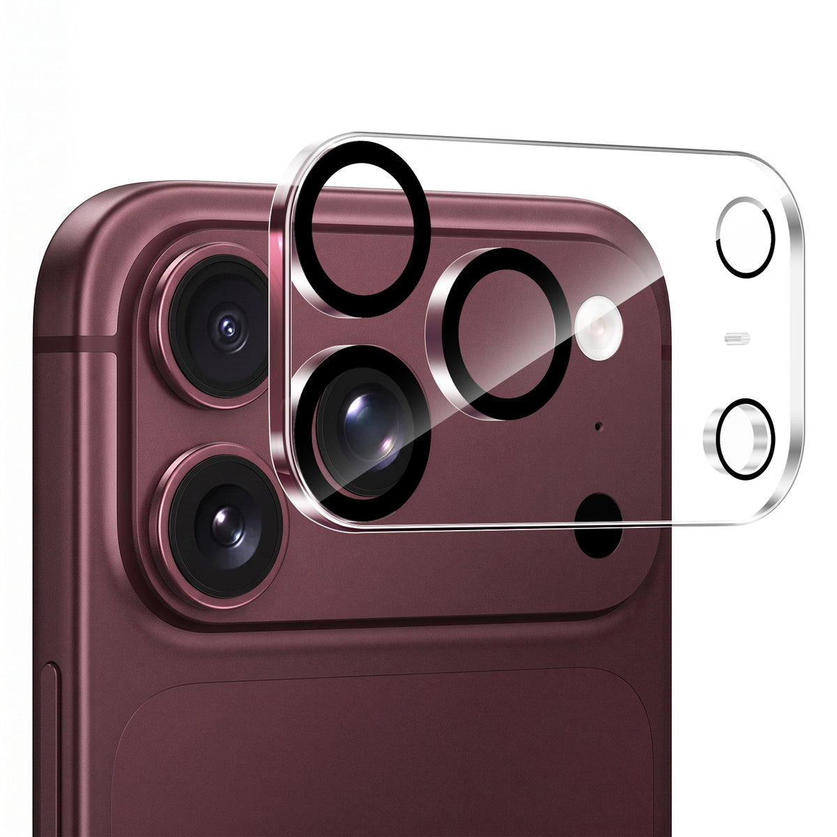 Tough On Rear Camera Protector Tempered Glass for iPhone