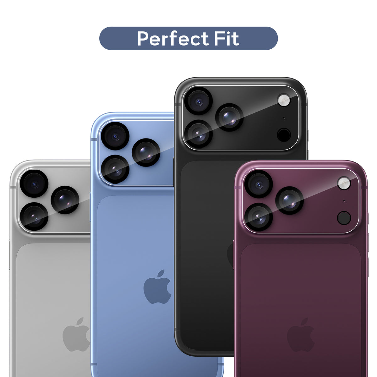 Tough On Rear Camera Protector Tempered Glass for iPhone
