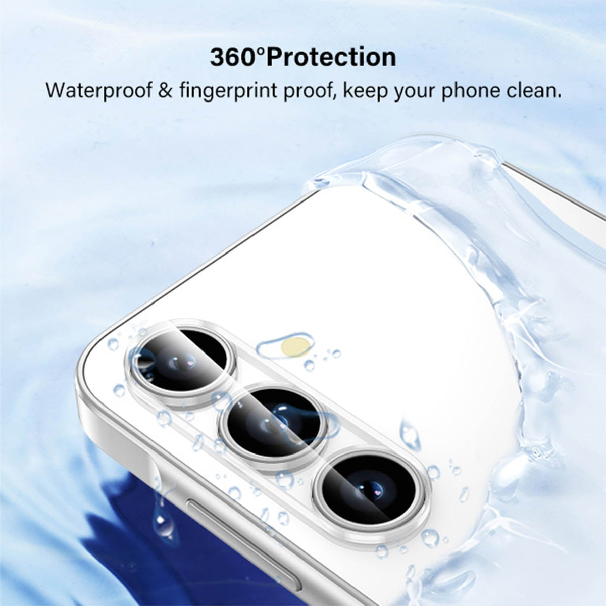 Tough On Samsung Galaxy A16 Camera Protector Tempered Glass Clear