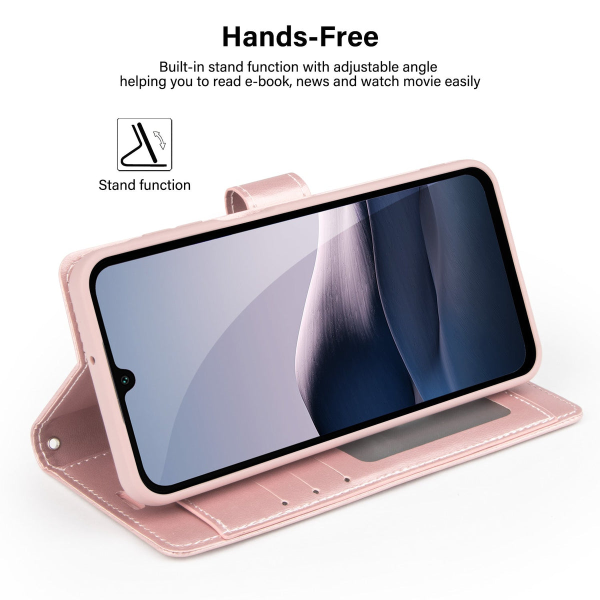 Tough On Samsung Galaxy A17/A16 Case Wallet Leather Cover