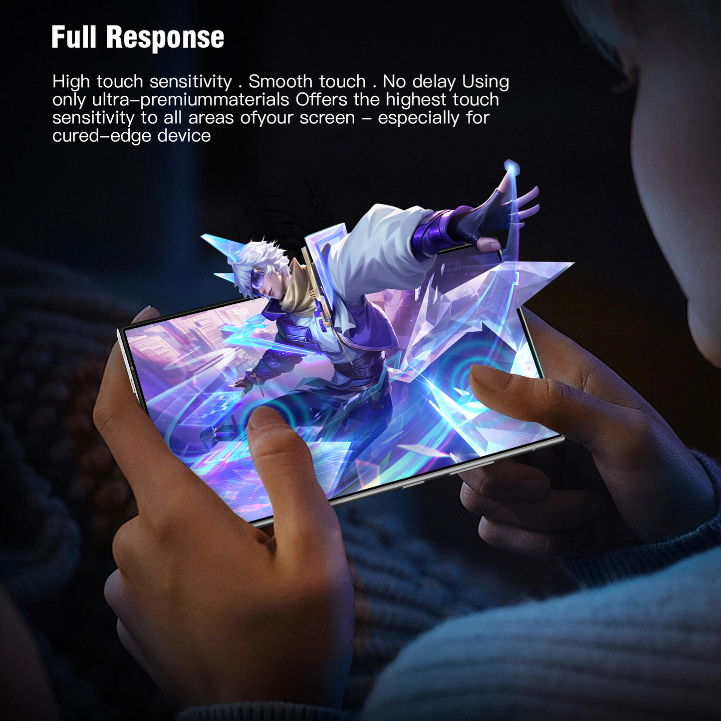 Tough On Samsung Galaxy S24 Ultra Privacy Tempered Glass Screen Protector