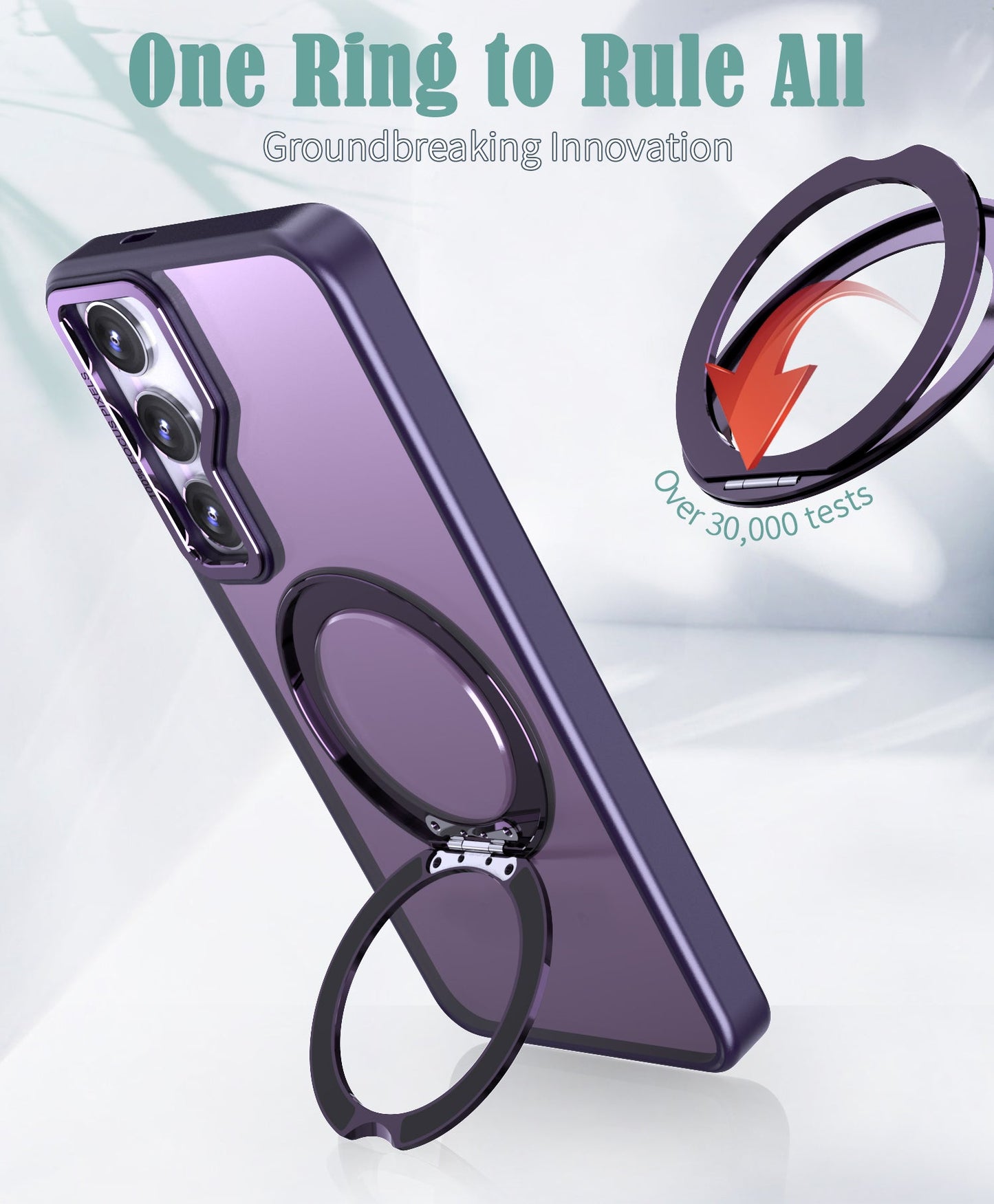 Tough On Samsung Galaxy S25 FE Case 360° Rotate Stand With MagSafe