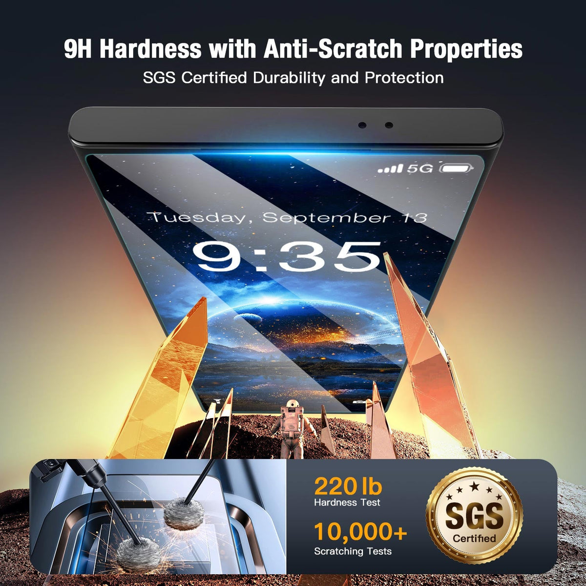 Tough On Samsung Galaxy S25 Ultra Full Tempered Glass Screen Protector