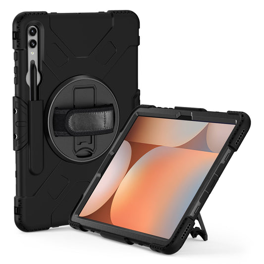 Tough On Samsung Galaxy Tab S10+ / S9+ / S9 FE+ Case Rugged Protection Black