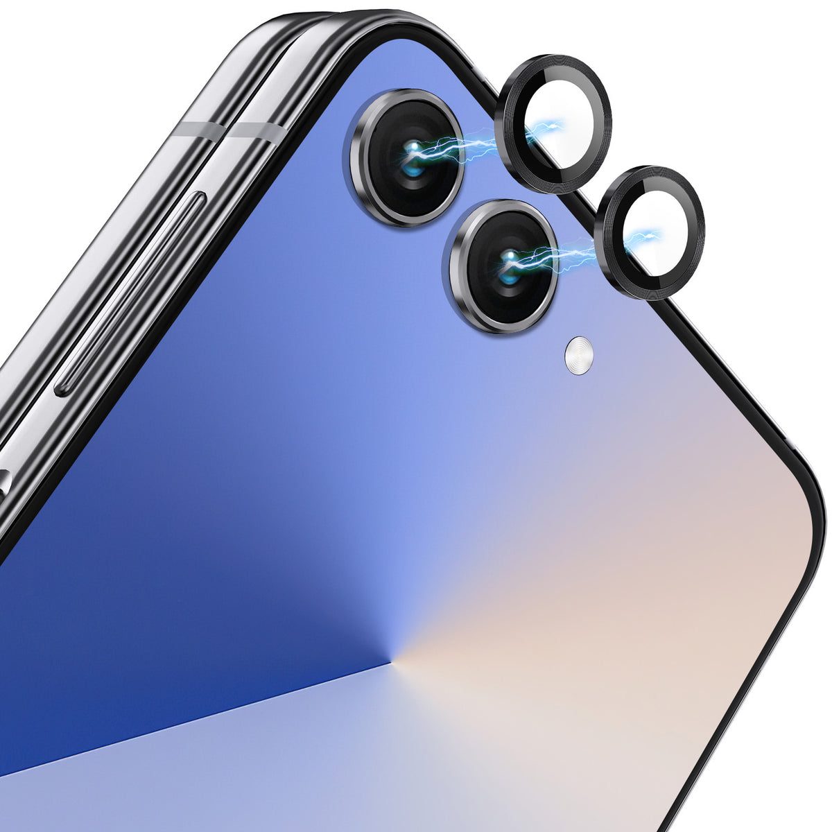 Tough On Samsung Galaxy Z Flip7 Camera Lens Protector Individual Ring