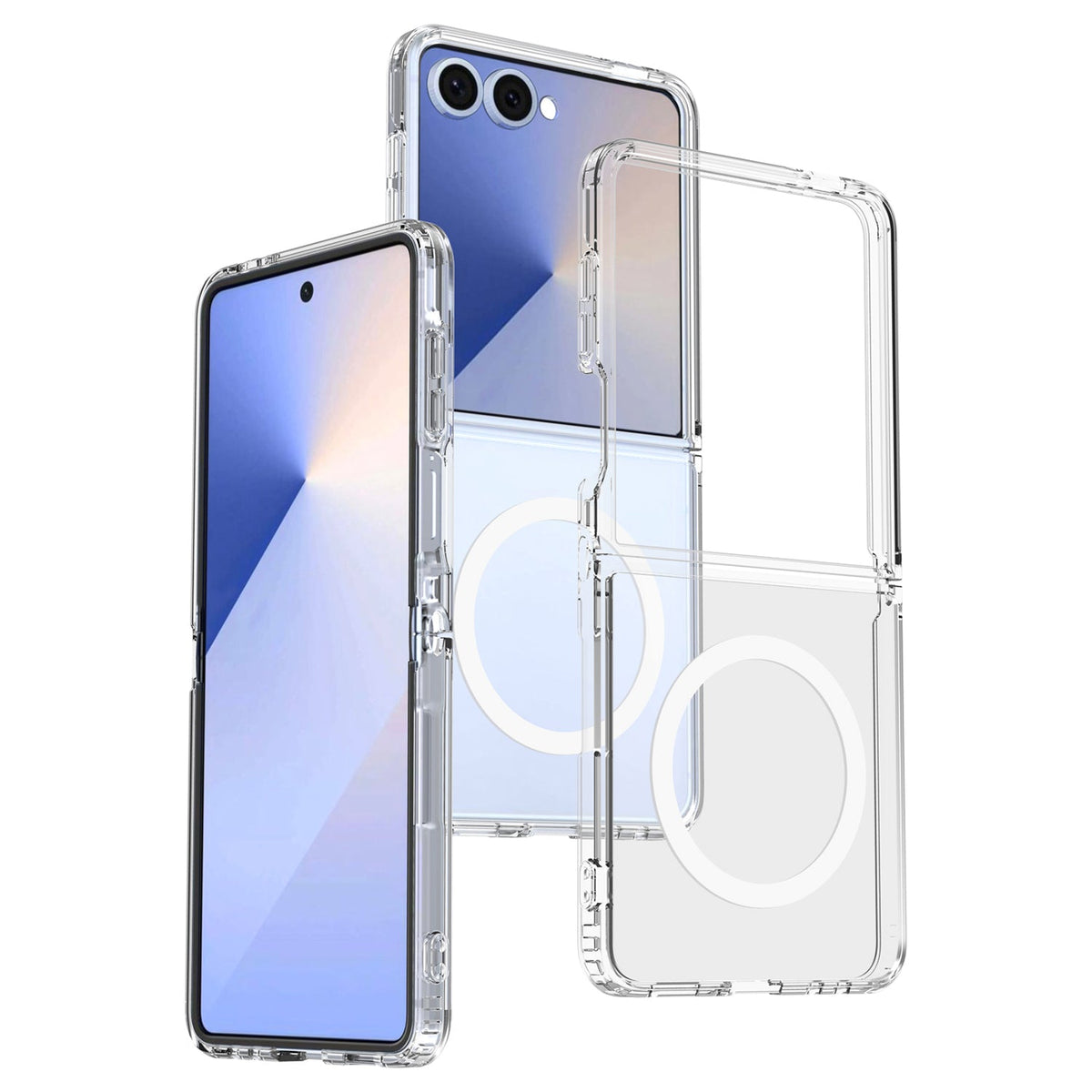 Tough On Samsung Galaxy Z Flip7 Case with MagSafe Clear Air