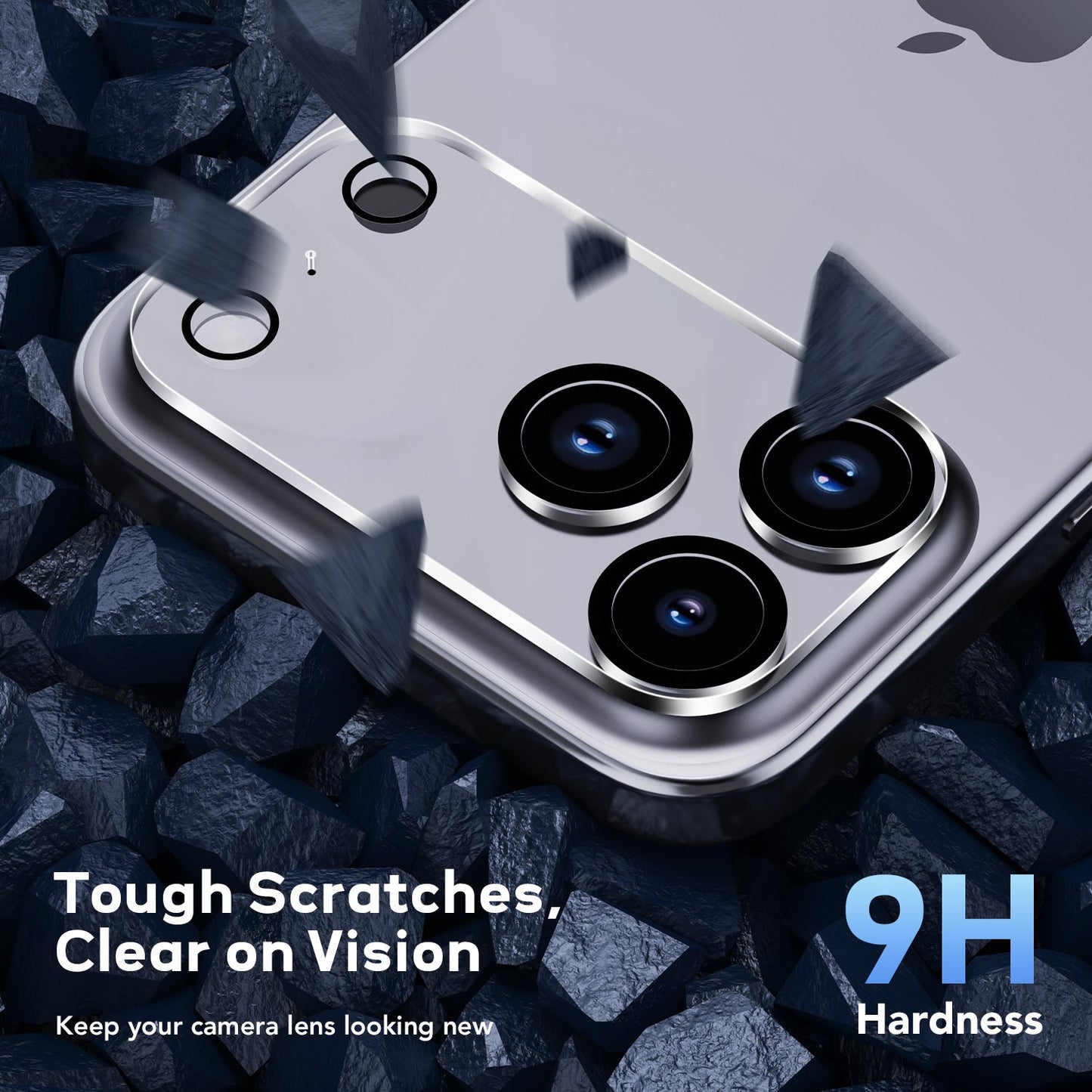 Tough On Rear Camera Protector Tempered Glass for iPhone 17 Series