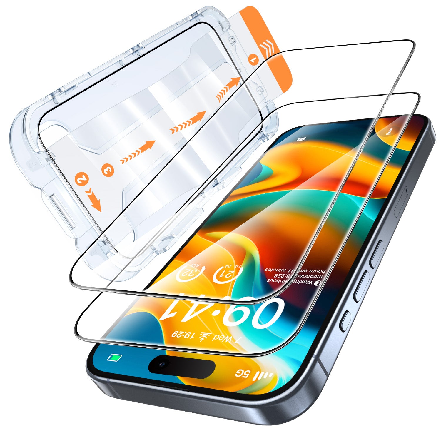 Tough On Tempered Glass Screen Protector Pack for iPhone