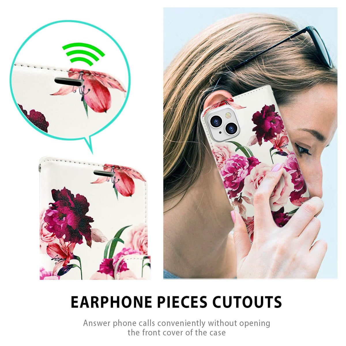 Tough On iPhone 16e / iPhone 15 Case Magnetic Detachable Leather