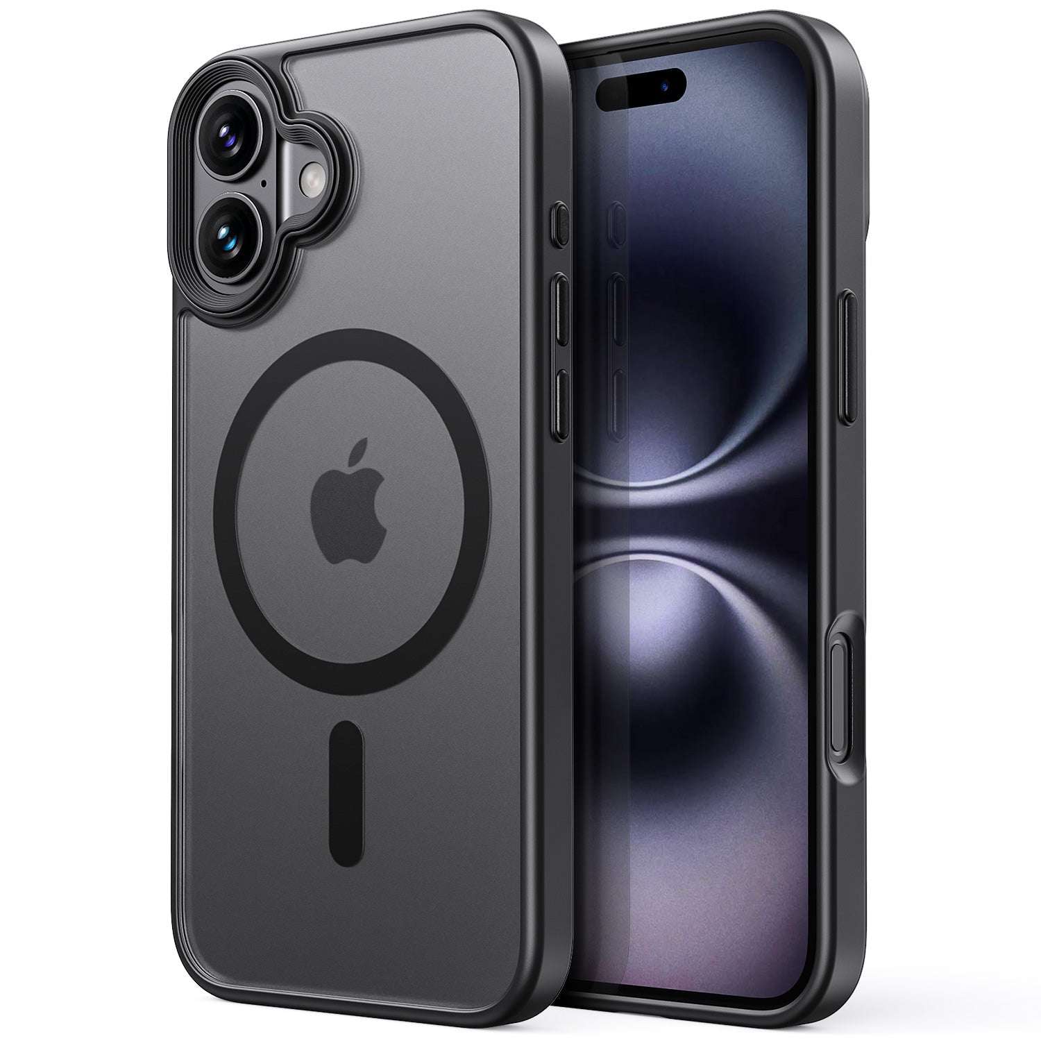 Tough On iPhone 16 Case With MagSafe Matte Black – Toughonstore