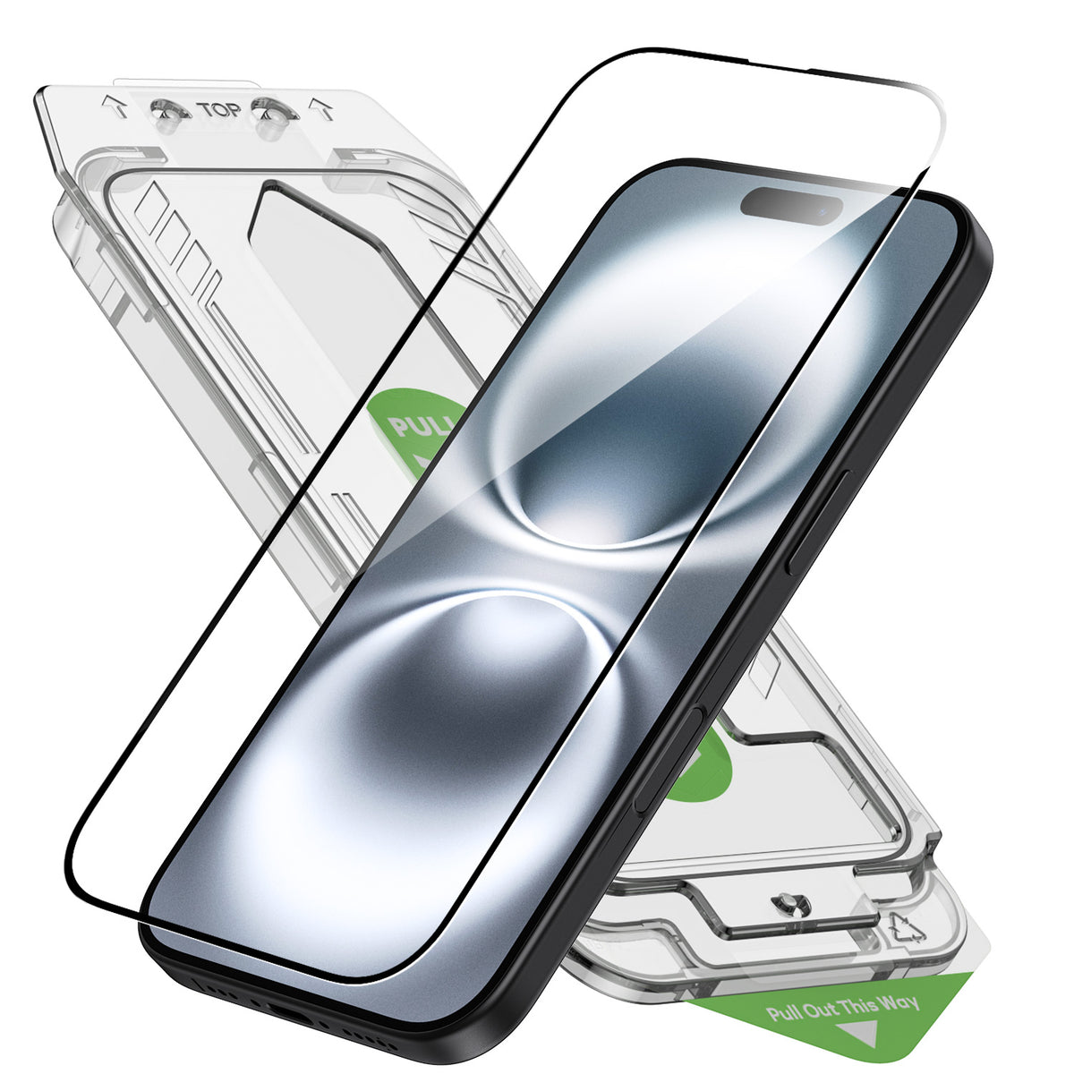 Tough On HD Clear Nano Glass Screen Protector for iPhone