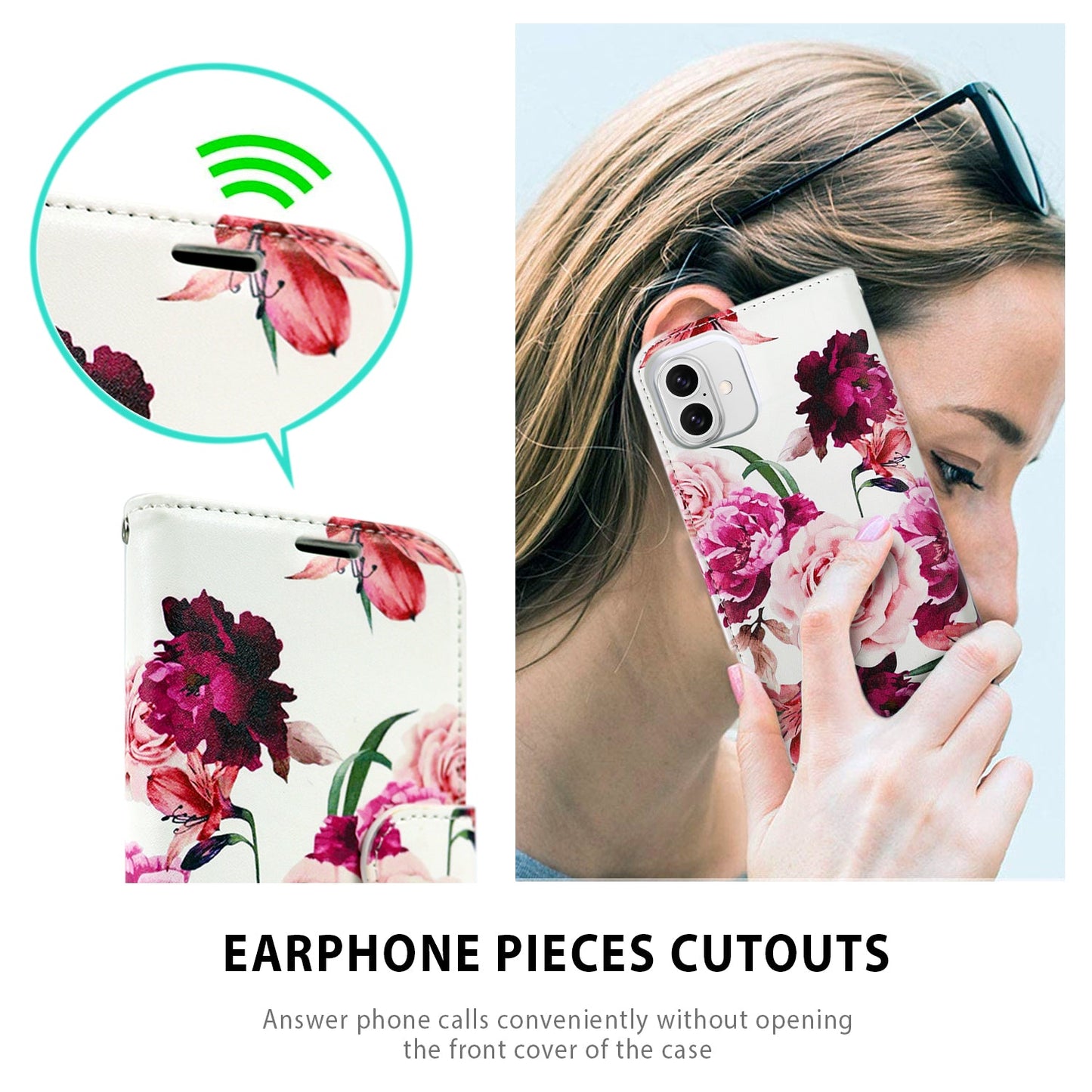 Tough On iPhone 16 Case Magnetic Detachable Leather