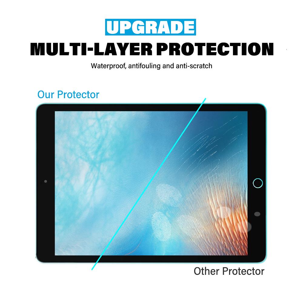 Tough on iPad Air/ Air 2 9.7 inch Tempered Glass Screen Protector