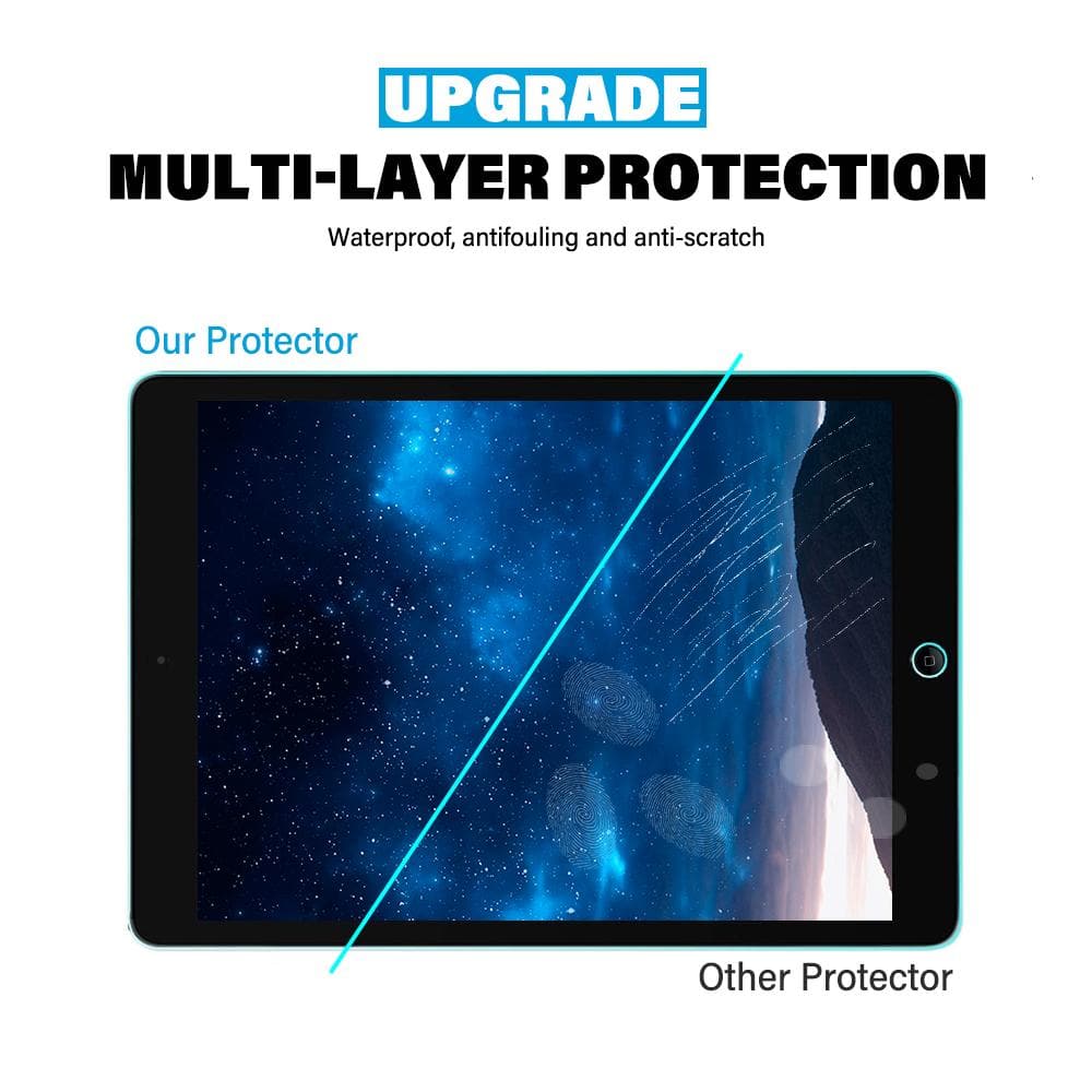 iPad mini 1 2 3 Tempered Glass Screen Protector Tough on