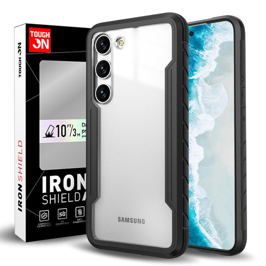 Tough On Samsung Galaxy S23 Plus 5G Case Iron Shield Black