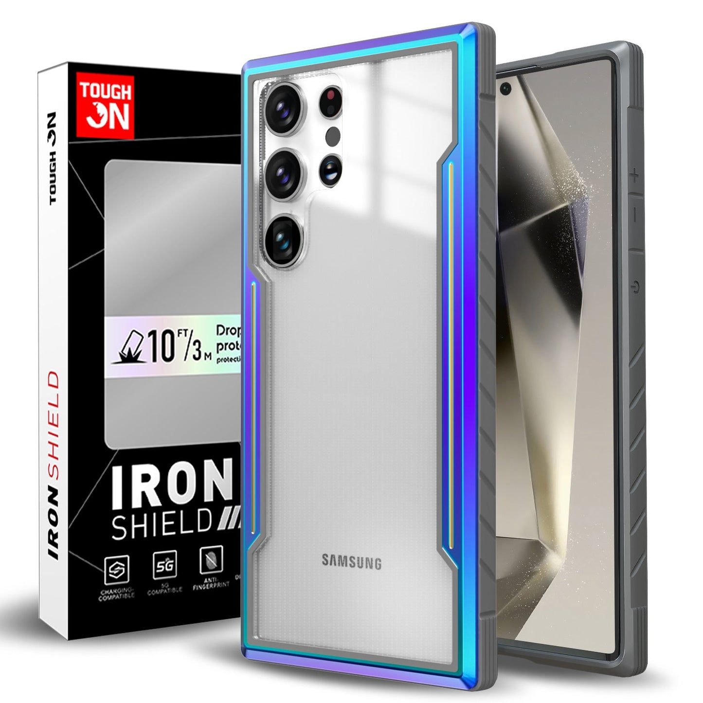 Tough On Samsung Galaxy S24 Ultra Case Iron Shield