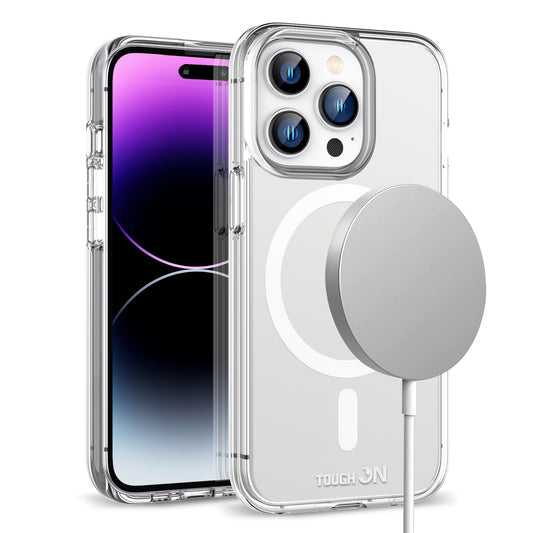 Tough On iPhone 14 Pro Case Tough Clear with Magsafe