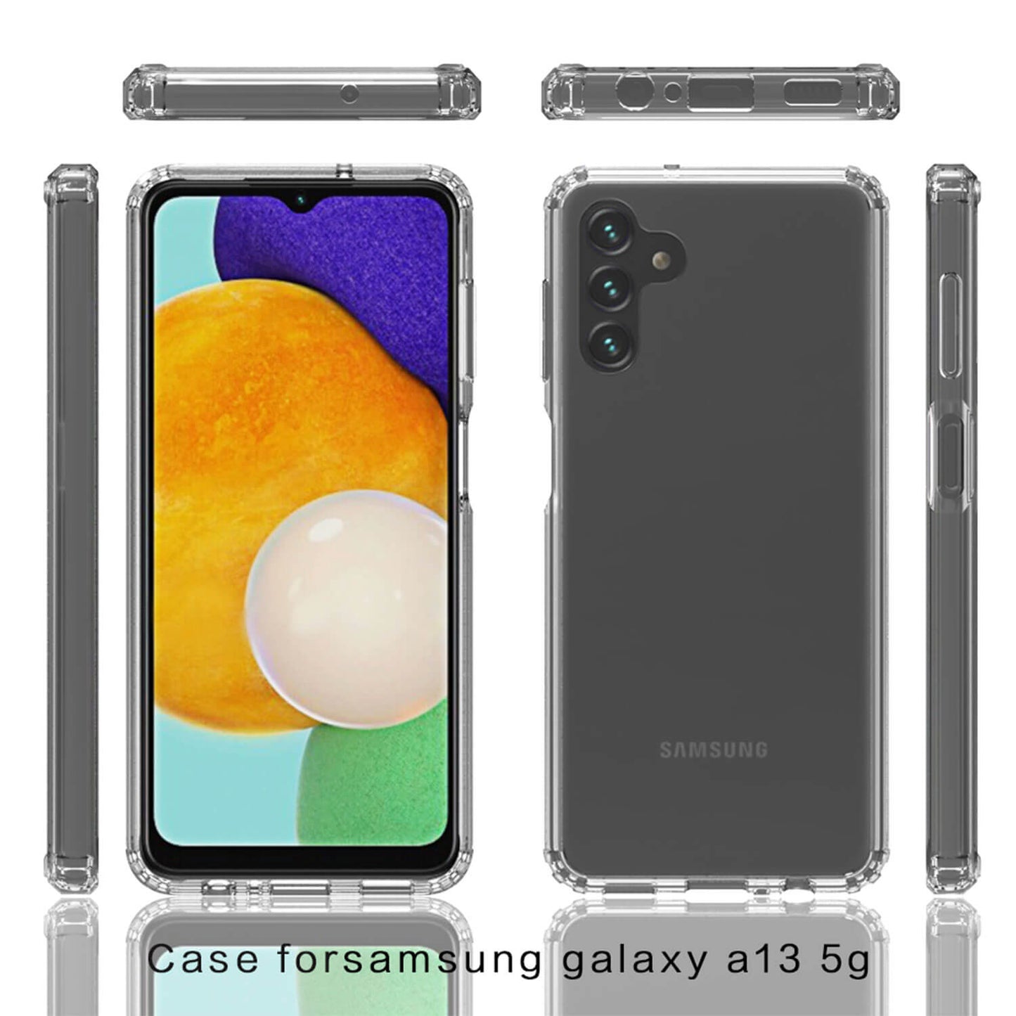 Tough On Samsung Galaxy A13 5G Case Clear Air