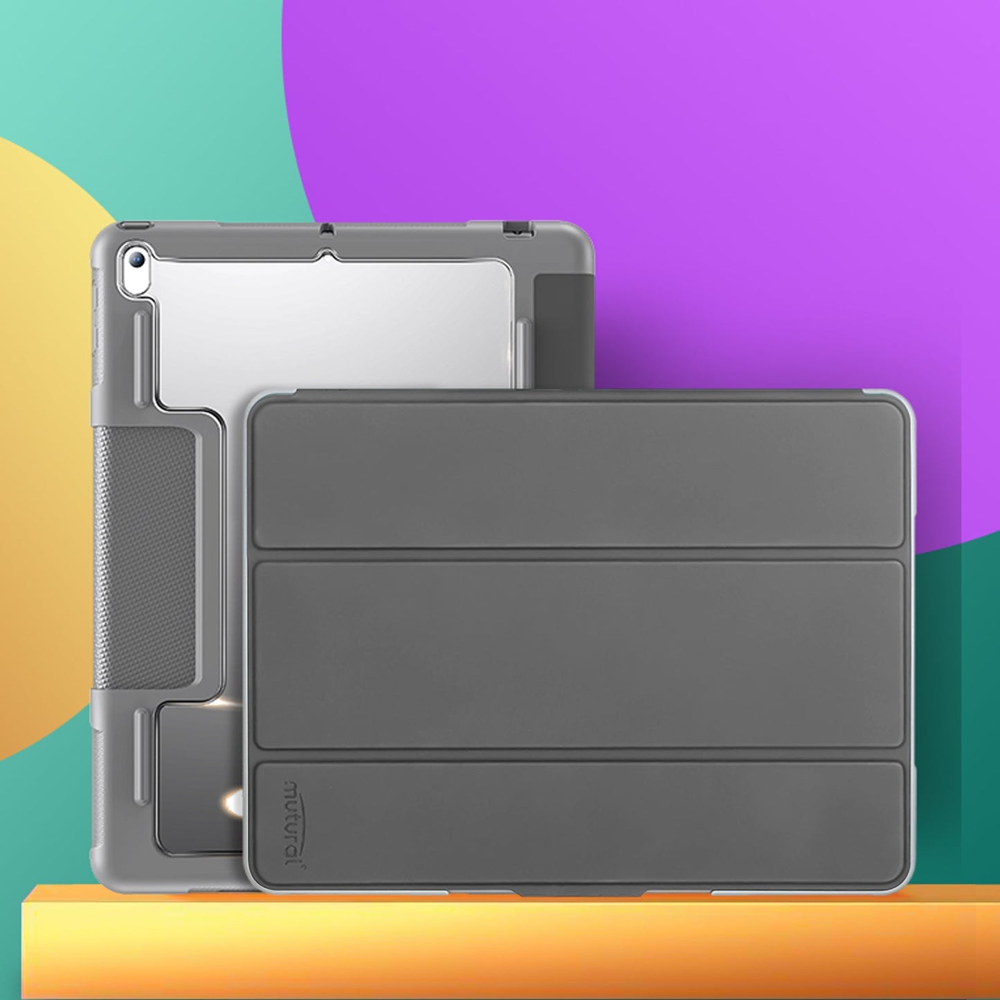 Tough On iPad 10th Gen (2022) 10.9" Case Smart Cover Black