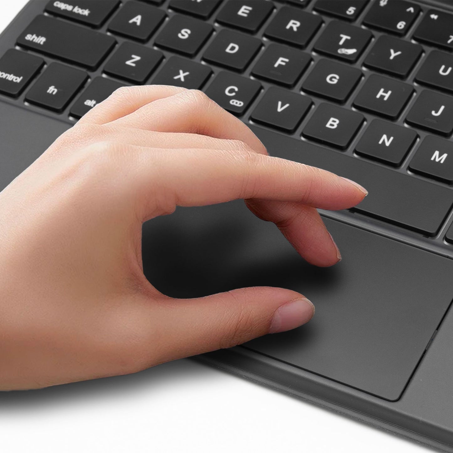 Tough On Magnetic Keyboard Case with Trackpad for iPad