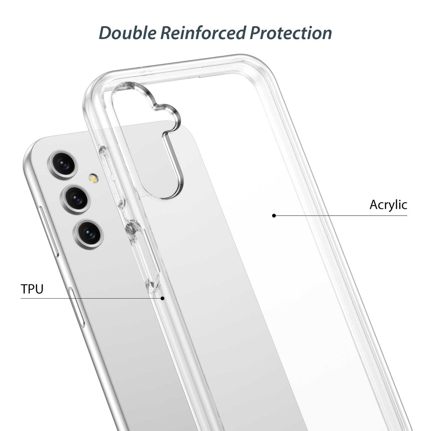 Tough On Samsung Galaxy A54 5G Case Clear Air