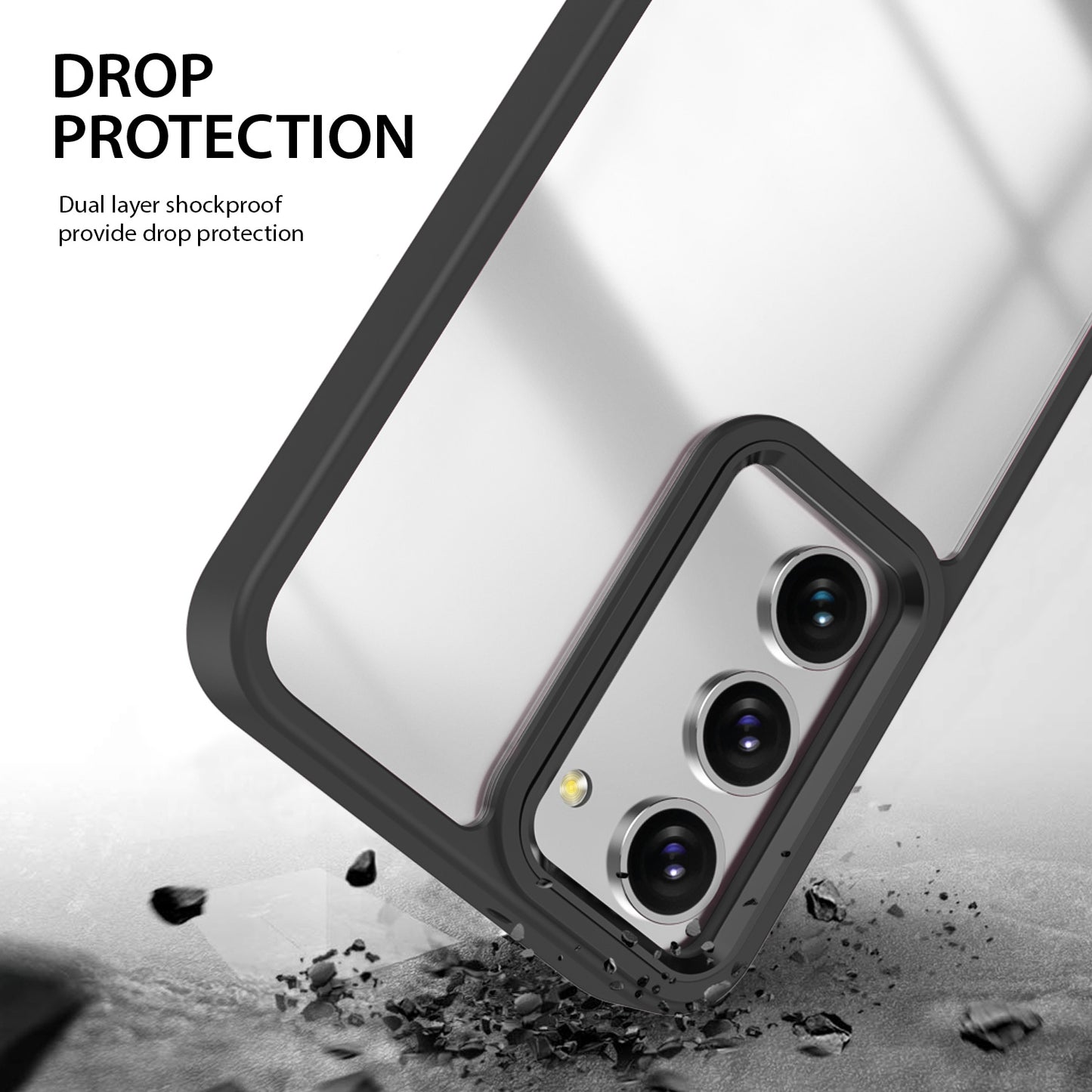Tough On Samsung Galaxy S23 Clear Case Protector