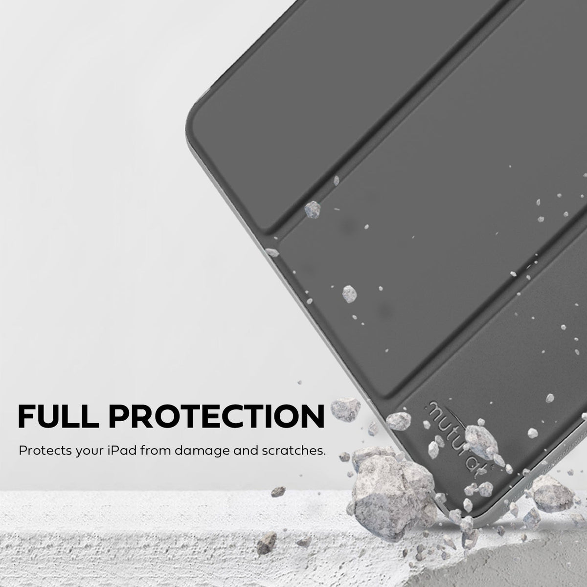 Tough On iPad 10th Gen (2022) 10.9" Case Smart Cover Black
