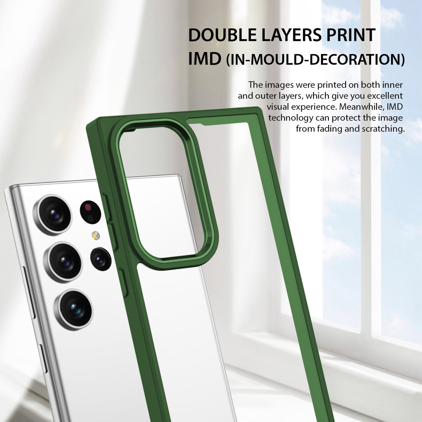 Tough On Samsung Galaxy S23 Ultra Clear Case Protector