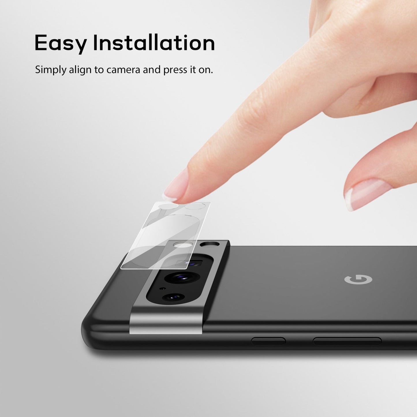Tough On Google Pixel 8 Pro Camera Protector Glass 2 Pack