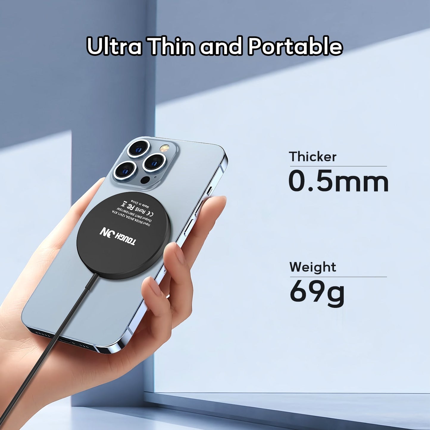 Tough On Magsafe Wireless Charger 15W Fast Charging Pad