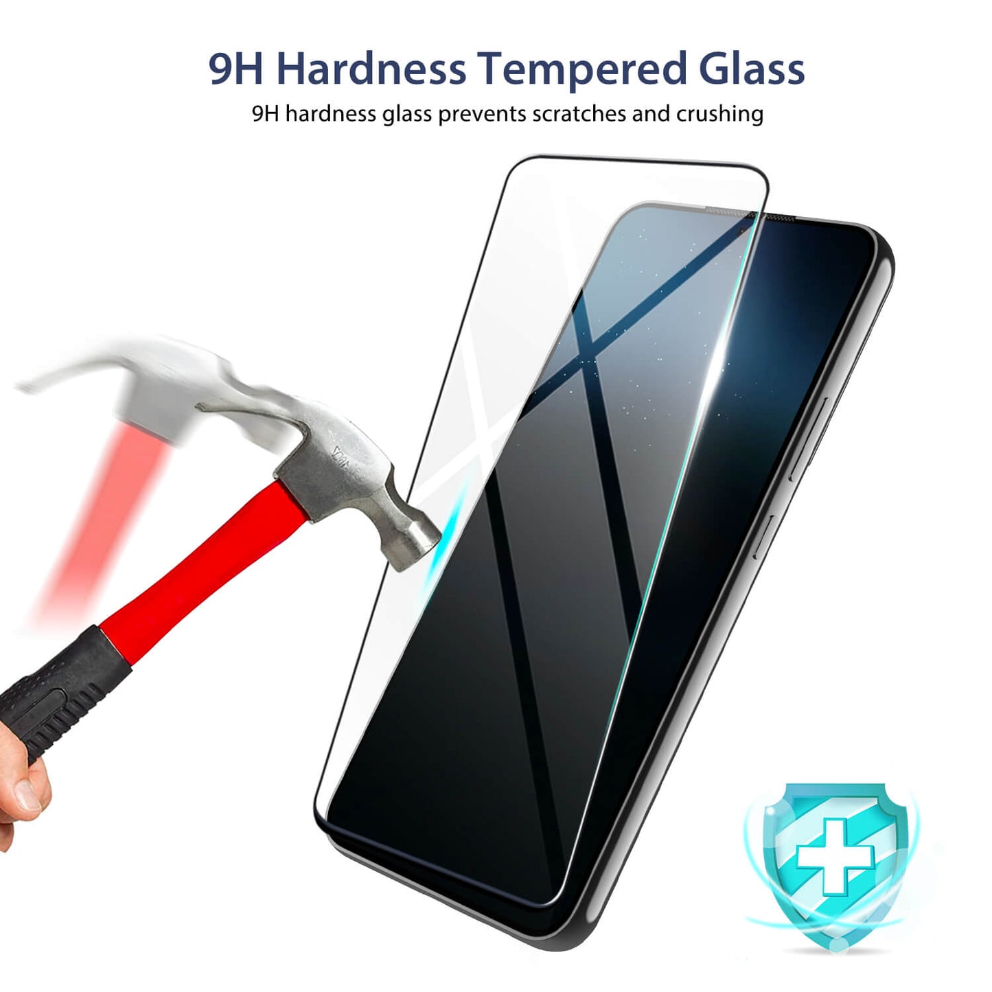 Tough On Samsung Galaxy S22 Plus 5G Full Tempered Glass Screen Protector