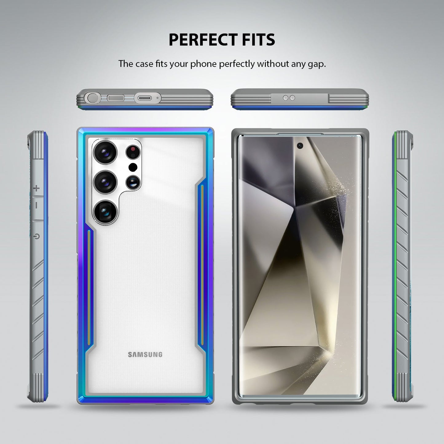 Tough On Samsung Galaxy S24 Ultra 5G Case Iron Shield