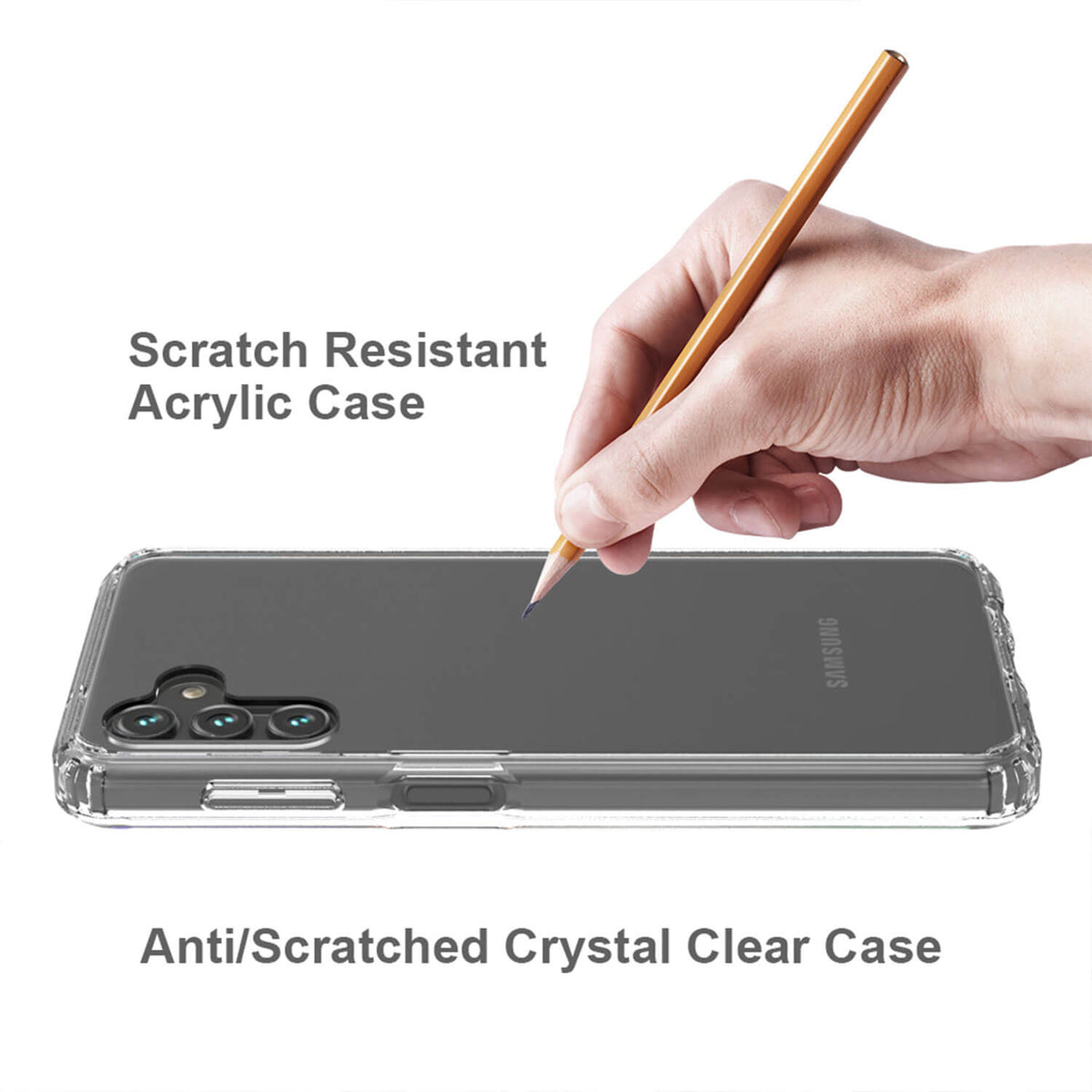 Tough On Samsung Galaxy A13 5G Case Clear Air