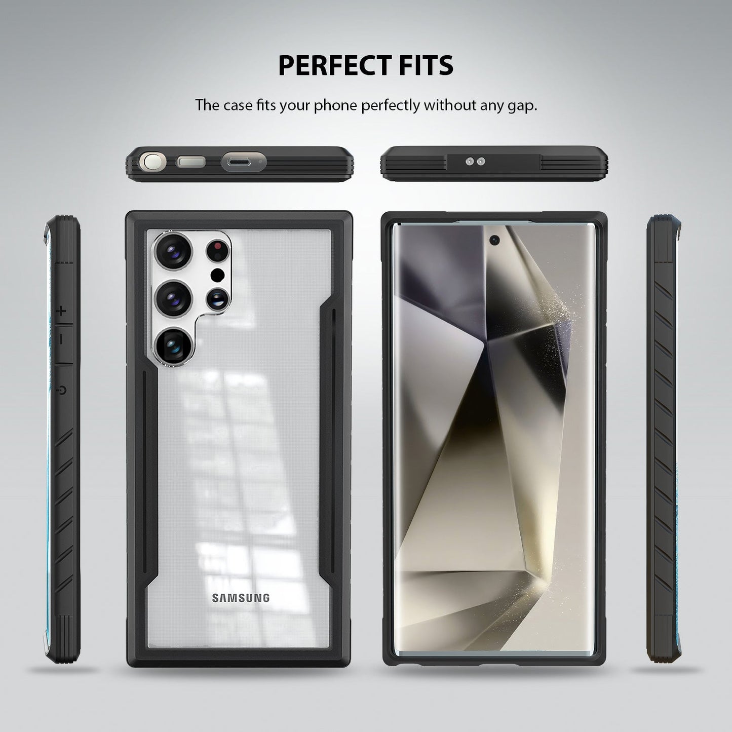 Tough On Samsung Galaxy S24 Ultra 5G Case Iron Shield