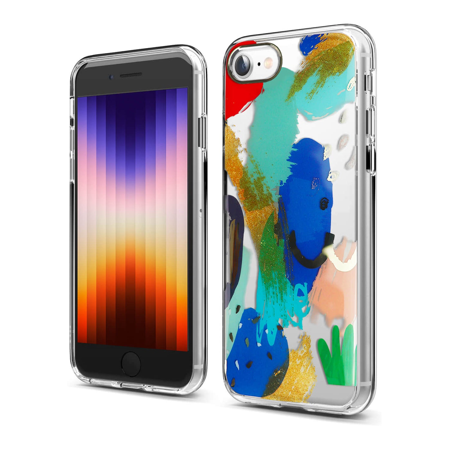 Tough On iPhone SE 2022/2020/8/7/6 Protector Graffiti Case