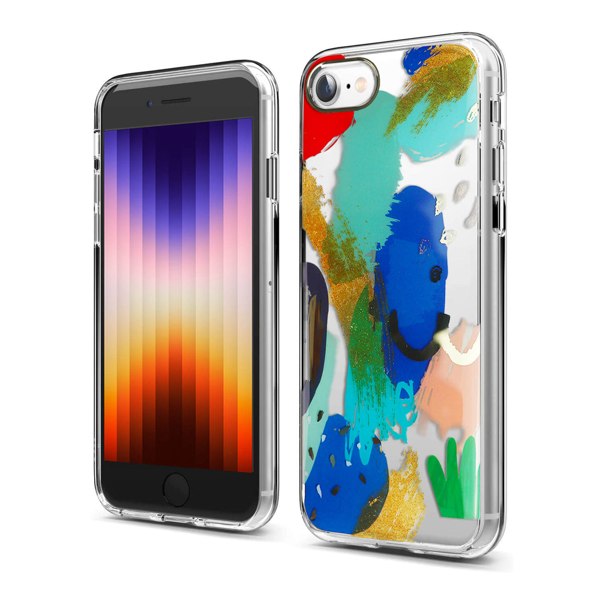 Tough On iPhone SE 2022/2020/8/7/6 Protector Graffiti Case