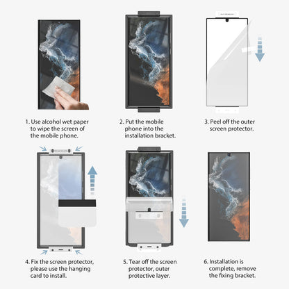 Tough On Samsung Galaxy S22 Ultra 5G Screen Protector Tough Nano Xtreme Guard