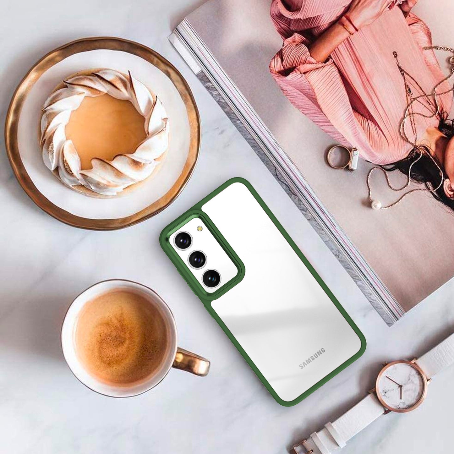 Tough On Samsung Galaxy S23 Plus Clear Case Protector