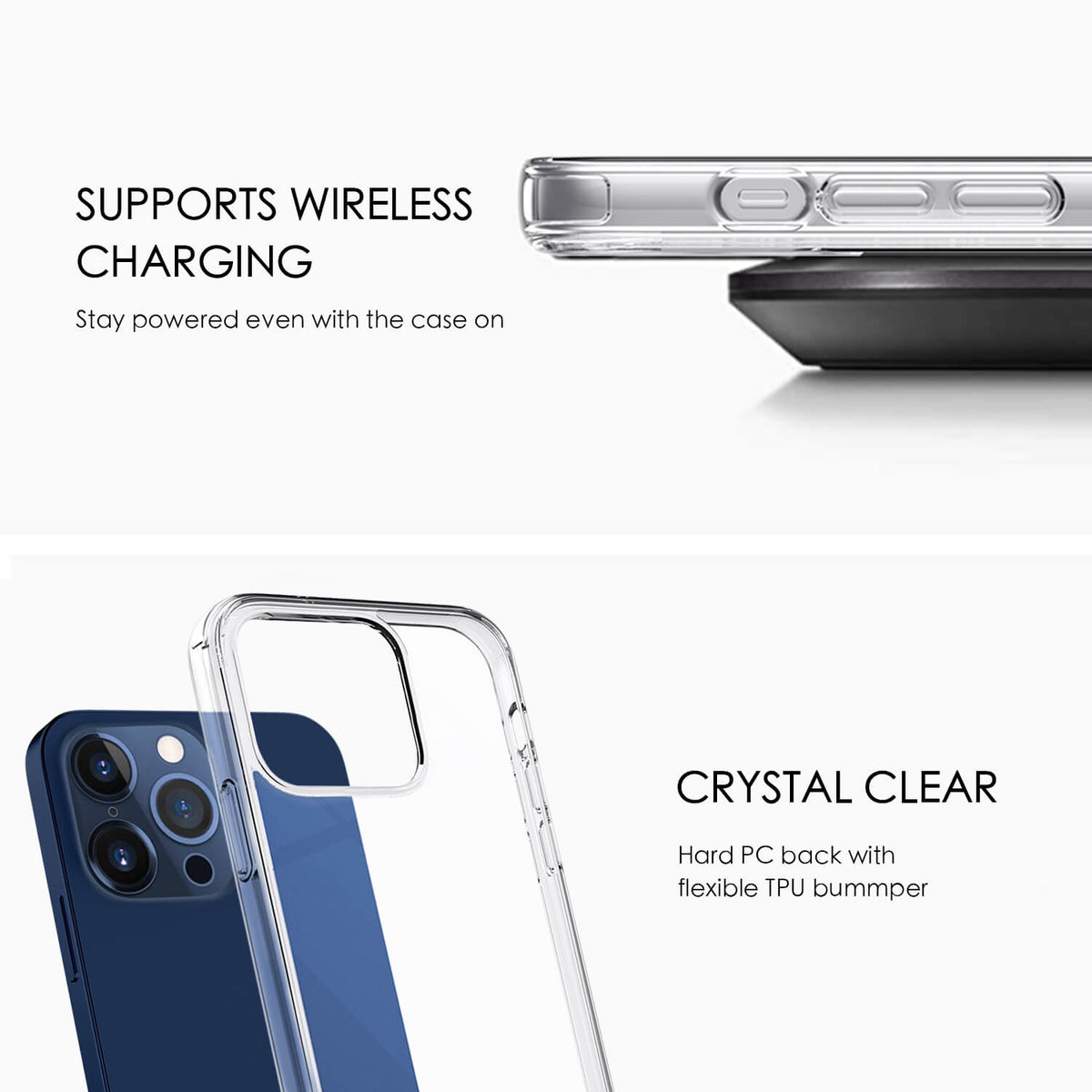 Tough On iPhone 13 Pro Max Case Air Clear - Toughonstore