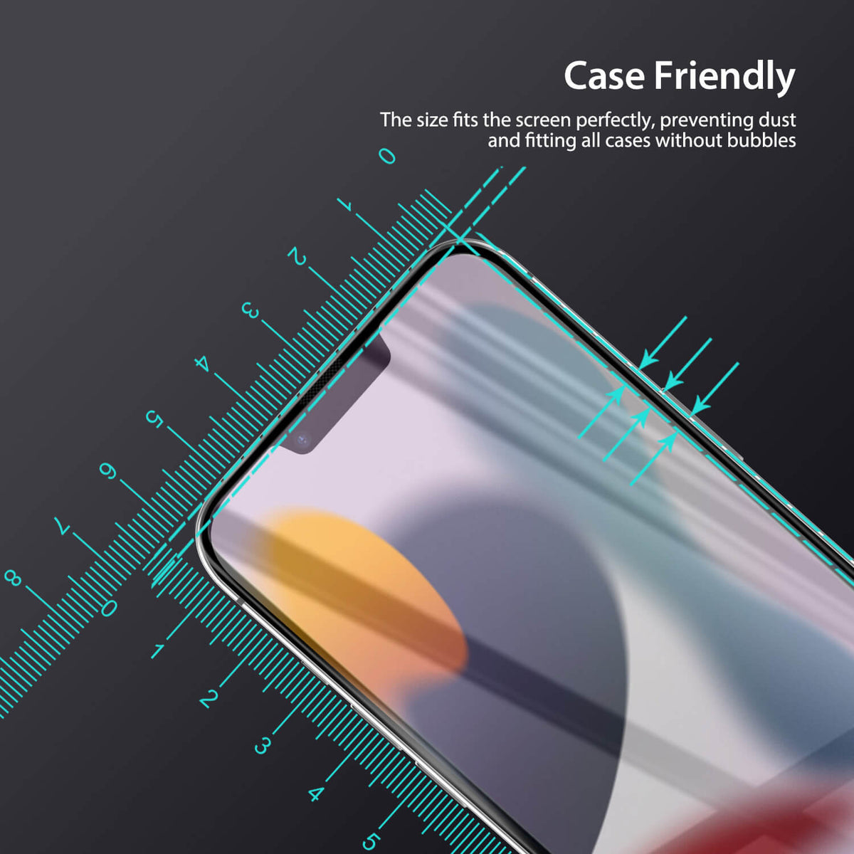 Tough On iPhone 13 Anti Blue Light Screen Protector - Toughonstore
