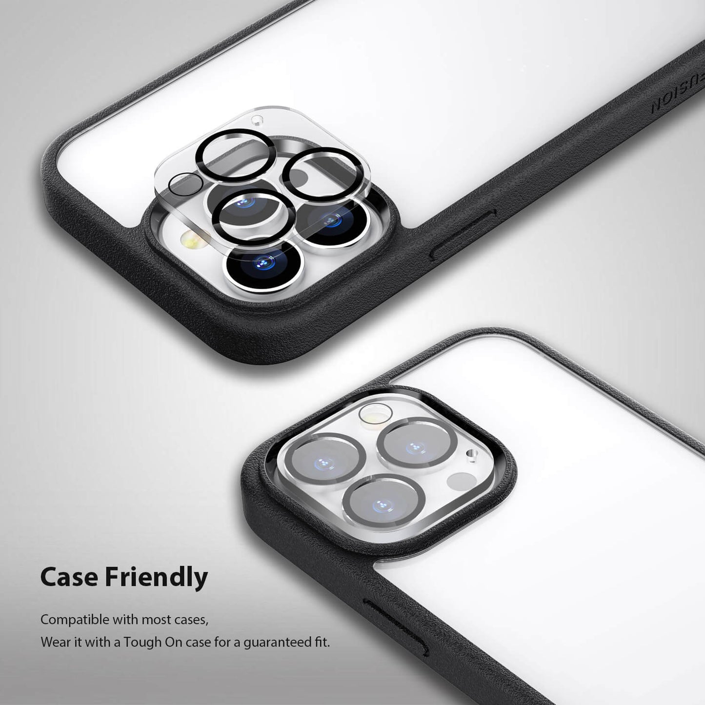 Tough On iPhone 13 Pro Rear Camera Protector Tempered Glass - Toughonstore