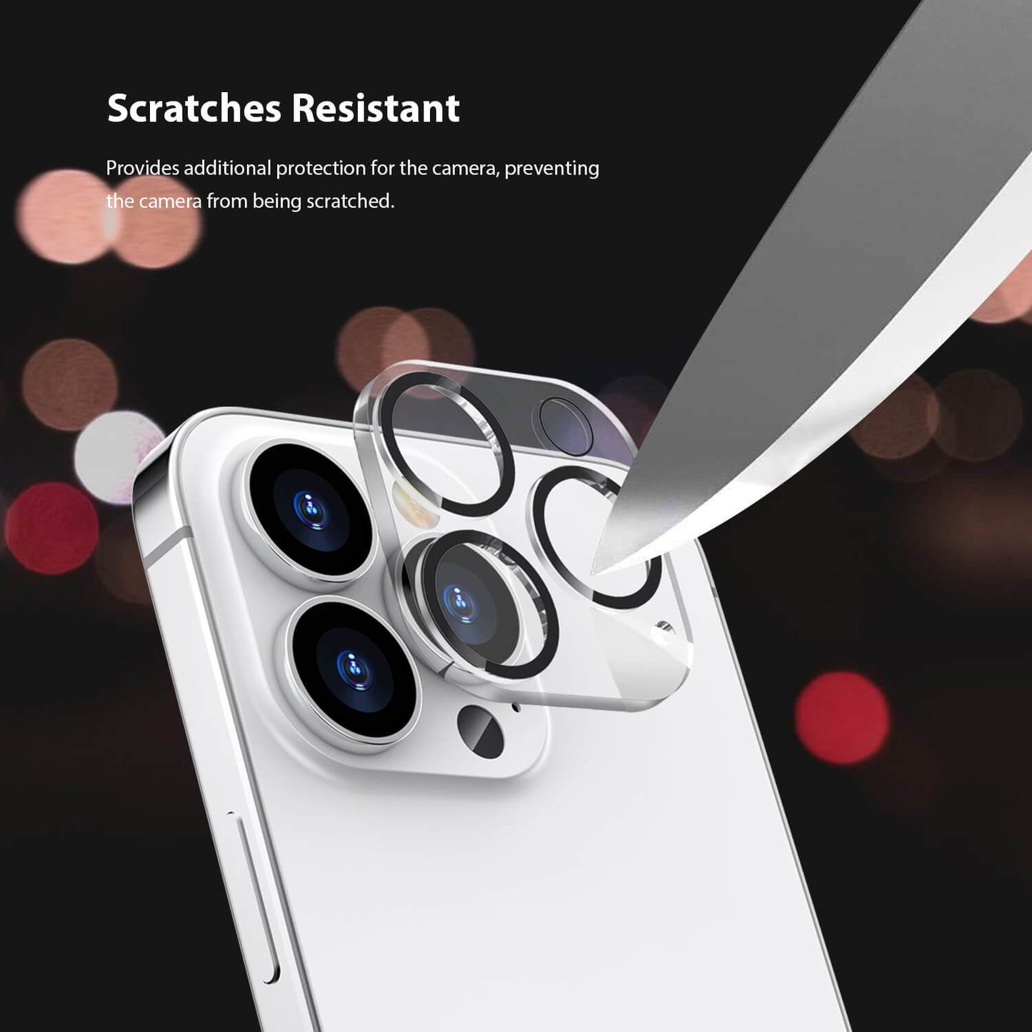 Tough On iPhone 13 Pro Rear Camera Protector Tempered Glass - Toughonstore